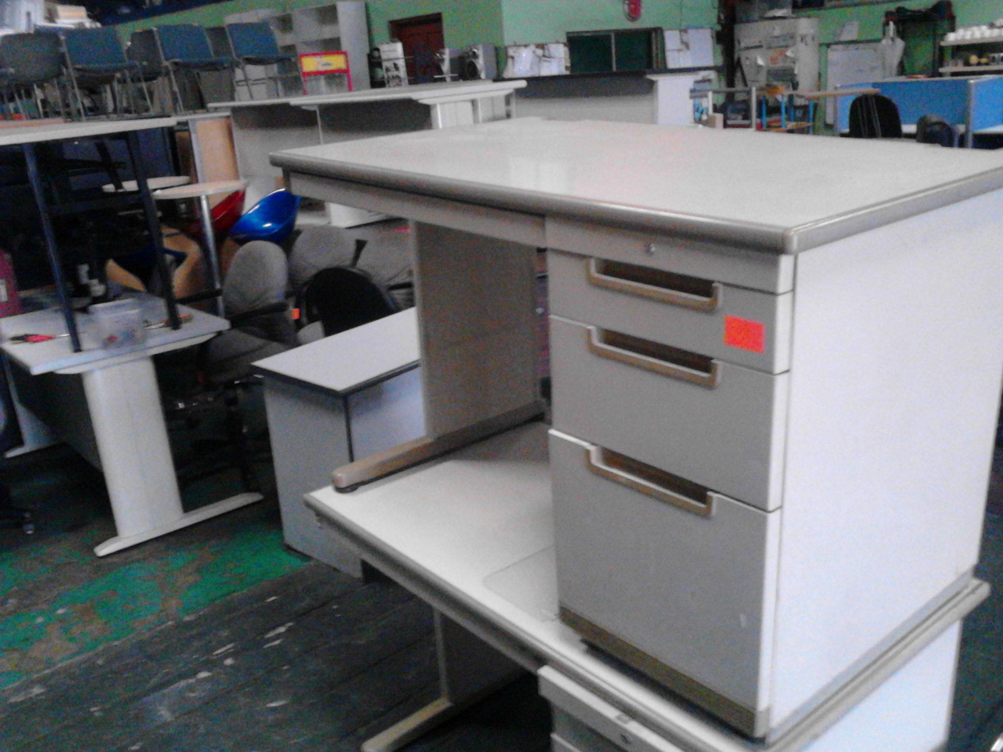 Used Single Pedestal Desk Used Office Furniture Philippines