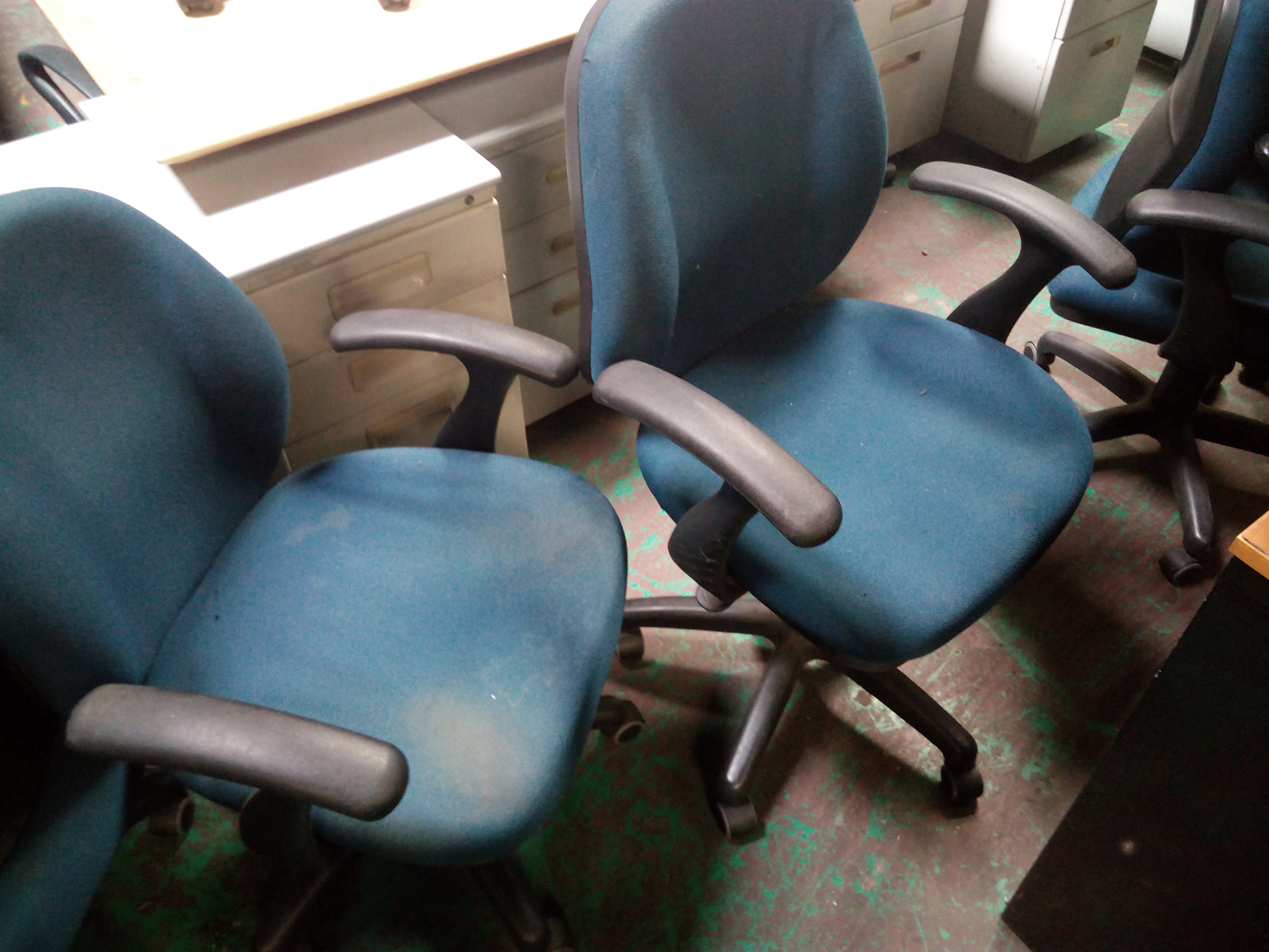 Blue office chair Used Office Furniture Philippines