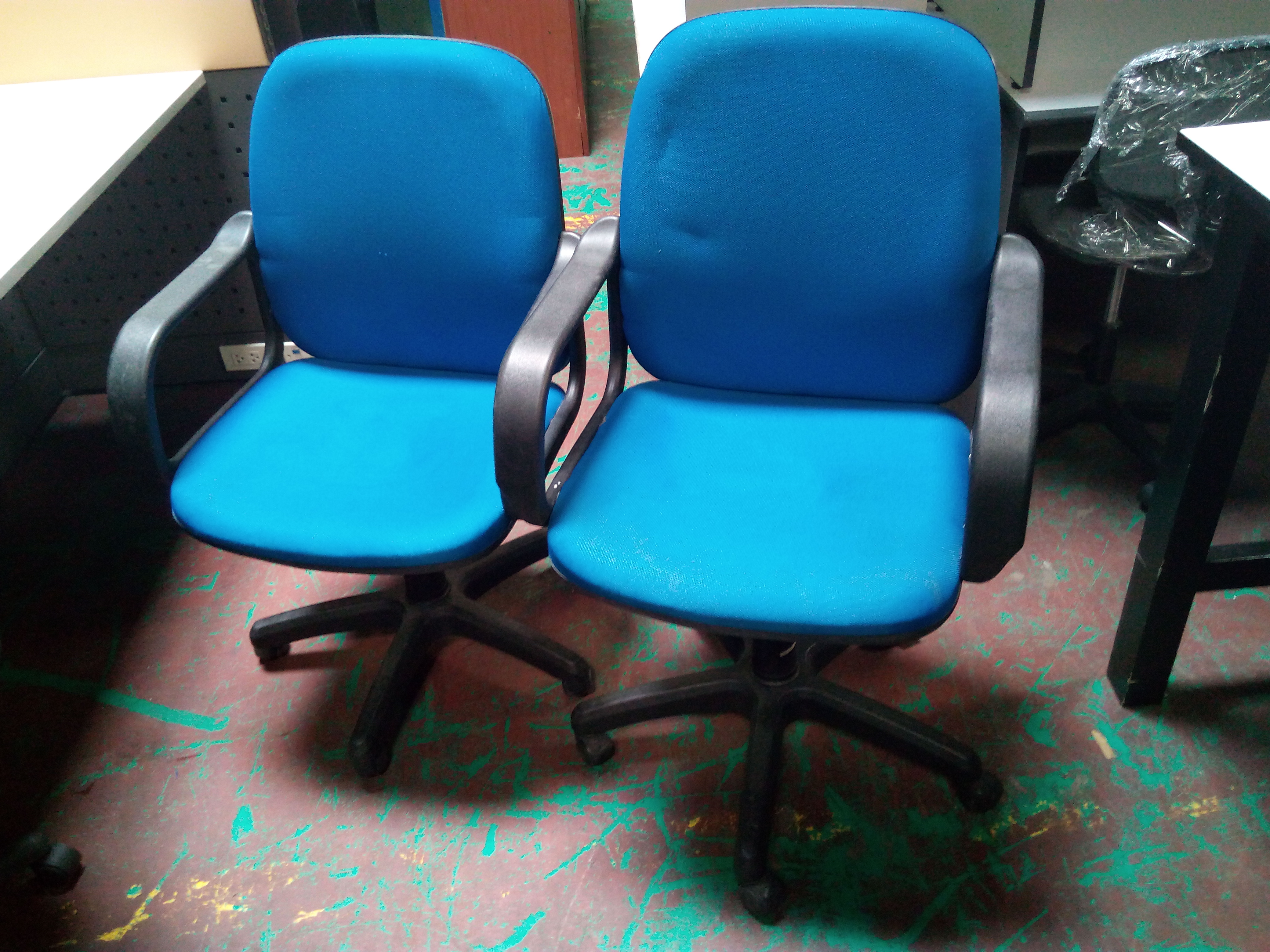 Blue Office Chair Used Office Furniture Philippines