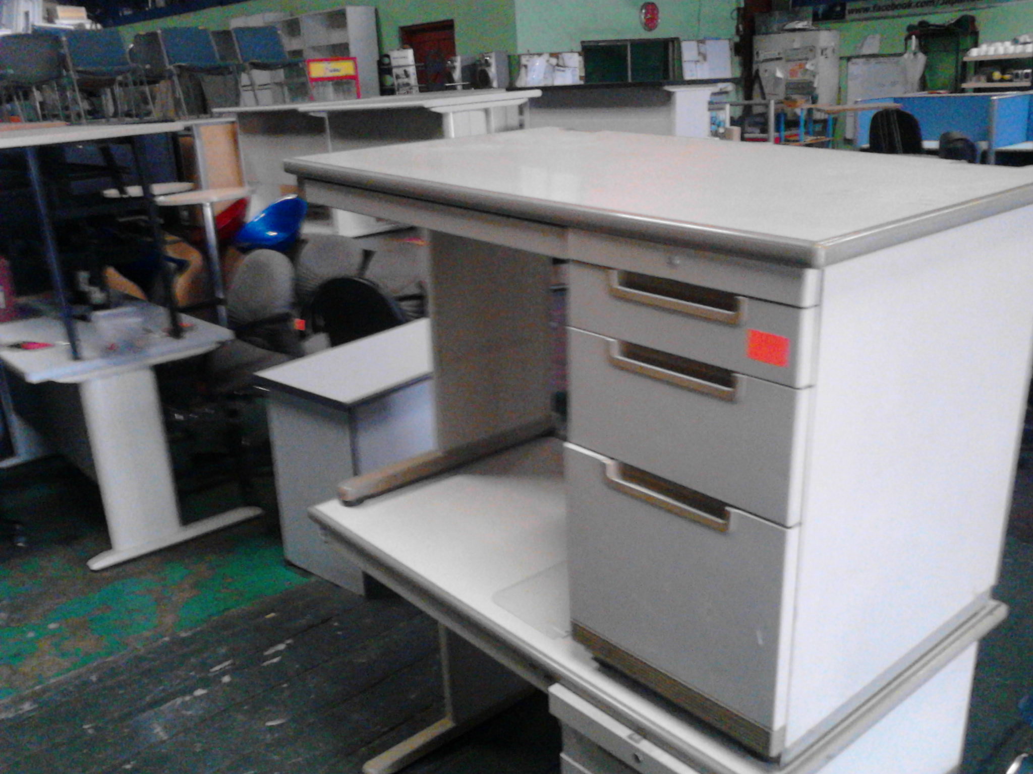Used Single Pedestal Desk Used Office Furniture Philippines