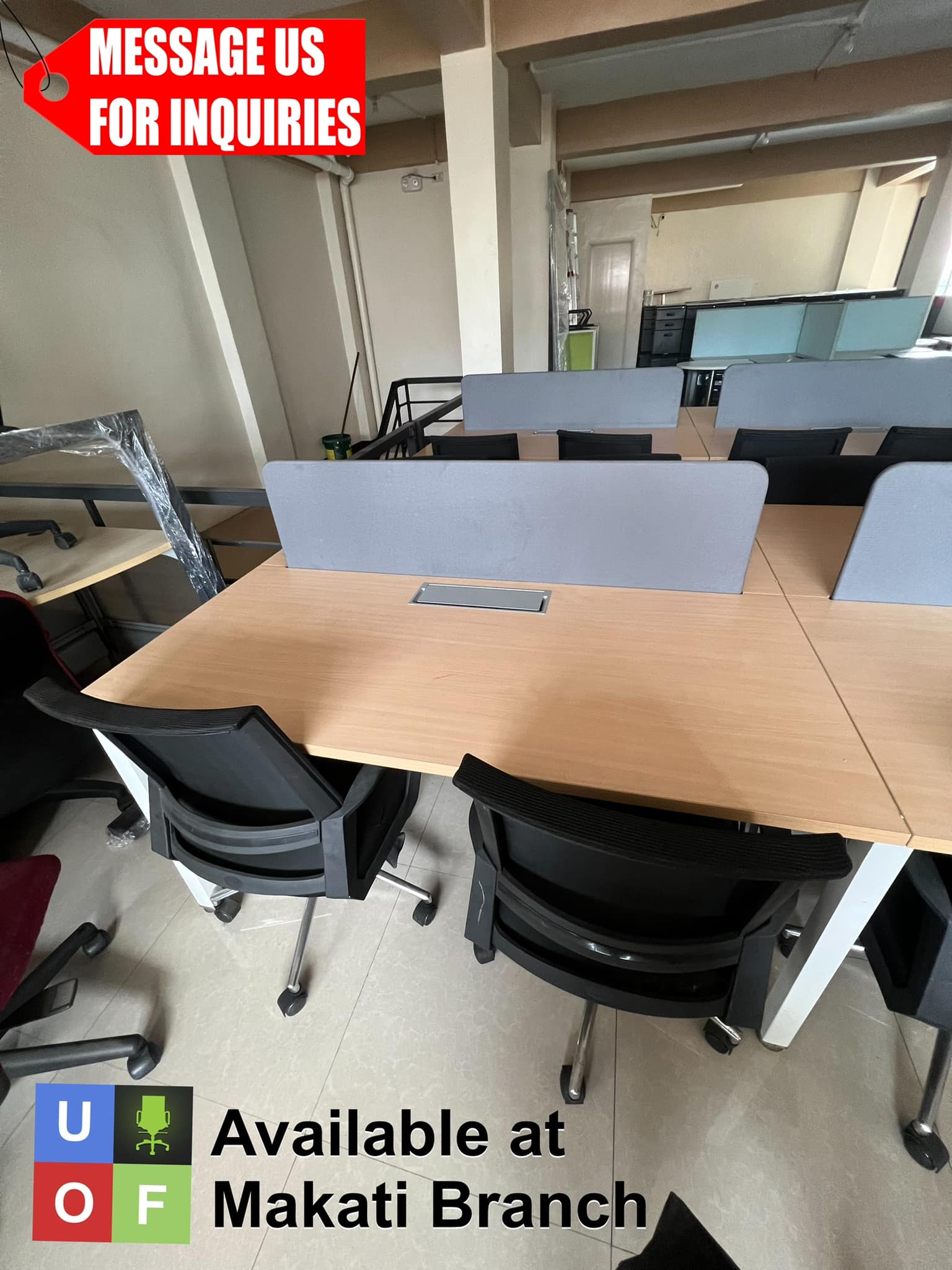 Available Tables in Used Office furniture Makati Used Office