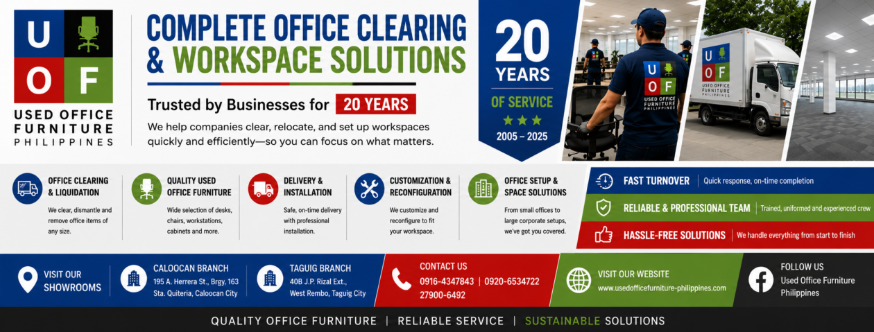 Used Office Furniture Philippines
